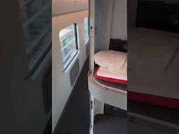 18 hours night train adventure in the new nightjet mini cabin