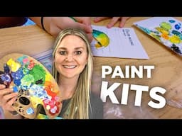 Easy Acrylic Paint Storage Idea for Middle School Art & Color Theory Projects