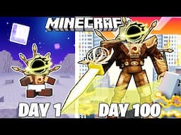 I Survived 100 Days as SINISTER CLOCKMAN in Minecraft!