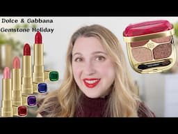 DOLCE & GABBANA + DECORTE | Gemstone Holiday Collection & New Loose Powder