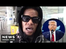 DL Hughley Calls Out 'Trump Election Win' As "Rigged", Shares Suspicions - CH News