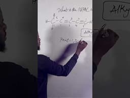 Naming compound with double triple bonds #short #organicchemistry