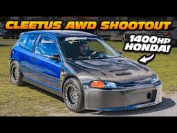 CLEETUS AWD SHOOTOUT! Imports Race the CRAZIEST 4X4 Trucks in the USA!