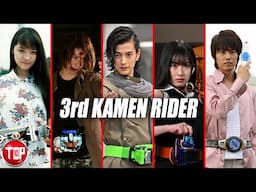 TOP 10 Tertiary Rider (Kamen Rider Ke-3) yang Berbeda Jauh dengan Protagonist & Secondary Rider-nya