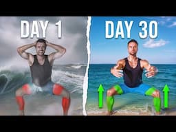 I did the Horse stance every day for 30 days