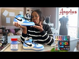 DIY Custom Sneakers For Beginners | Angelus Leather Paint & Posca Paint Markers Review