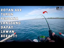 test joran ultralight sambung 4 ringan banget rotan 664 gen 2