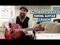 Easy Swing Guitar For Beginners - Charlie Christian's "Six Appeal" w/TABS