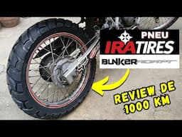 Review Pneu Ira Bunker - O QUE ACHEI DESSE PNEU - Pneu Traseiro Ira Bunker - PNEU IRA TIRES - FVM