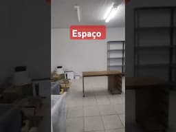 Olha o tamanho do espaço