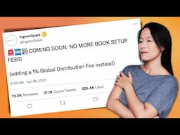 IngramSpark BURIES new price hike | Self-published author reacts