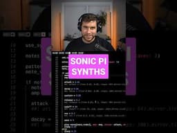 Playing with synths in code