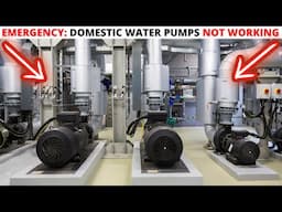 HVAC: Domestic Water Pump Not Working (Domestic Water Booster Pump Troubleshooting VFD/Controls)