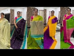 Pure soft silk sarees @ wholesale price/காஞ்சிபட்டு சிறப்பு விலையில்/Kanchipuram soft silk sarees