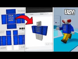 How to MAKE A SHIRT IN ROBLOX (EASY METHOD)