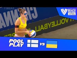 Ahtiainen/Lahti vs. Hladun/Lazarenko - Pool Play Highlights | Chennai 2024 #BeachProTour