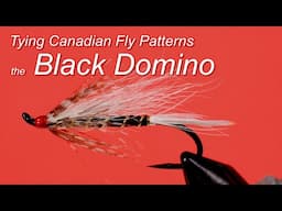 Tying Canadian Fly Patterns: the Black Domino (bt Pierre Leblanc)