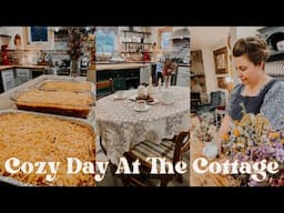 Cozy Vlog,  Freezer Meals & Thrift Haul