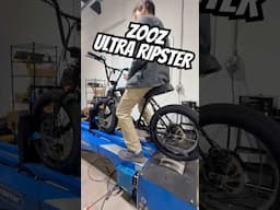 ZOOZ ULTRA RIPSTER DYNO TEST 🤓⚡️ #short