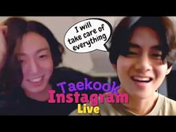 [Eng Subs] Taekook's Instagram Live that stayed till the Sunrise ft. Special guest 'Bam'