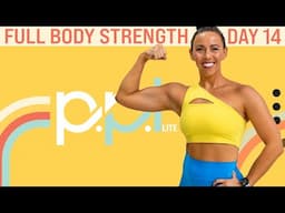 40 Minute Full Body Strength Workout | PPL - Day 14