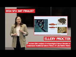 Three Minute Thesis (3MT) 2024 at SFU | Ellery Procter