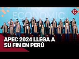 APEC 2024: Líderesabandonan el Centro de Convenciones al cierre de la cumbre de Lima | Gestión