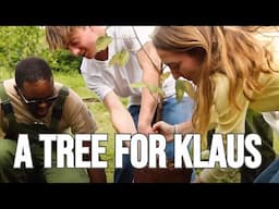 Planting a Tree for Klaus in Angama Mara's Garden of Remembrance