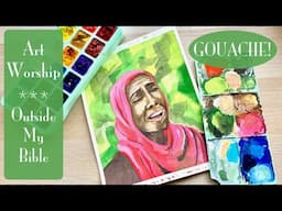 Bible Journaling | Art Worship Outside My Bible | Patreon Exclusive!