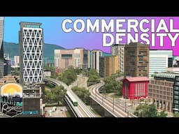 Creating DETAILED Commercial Plazas In Cities 1!