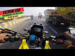 Suzuki Vstrom 250 Highway Performance | Going full throttle with  the Real highway king