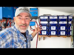 EASIEST Off Grid Solar Power System Battery Bank