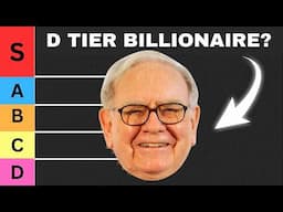 Billionaire Stock Portfolio Ranked (Tier List)