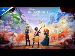 Disney Dreamlight Valley: The Storybook Vale - Expansion Pass Launch Trailer | PS5 & PS4 Games