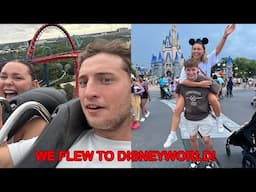 WE FLEW TO DISNEYWORLD!!