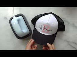 Personalized Hat using Cricut Hat Press