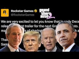 The U.S Presidents react to the GTA 6 news!