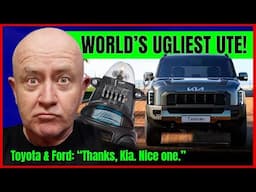 Kia Tasman : World's ugliest ute! | Auto Expert John Cadogan