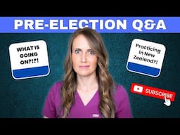 Chit Chat Q&A (One Day Before the Election)