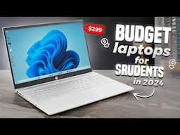 4 Best Budget Laptops For Students (2024)!!