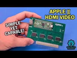 HDMI video from your Apple II with this cheap and simple project (A2DVI)