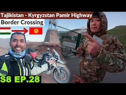 Crossing into Kyrgyzstan 🇰🇬 From Remote Pamir Highway S8 EP.28 | Pakistan to Japan Motorcycle