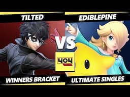 4o4 Weekly 25 - Tilted (Joker) Vs. EdiblePine (Rosalina) Smash Ultimate - SSB