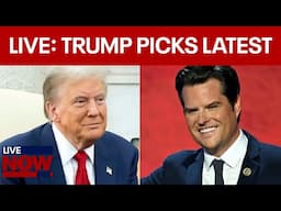 LIVE: Trump picks new attorney general, Matt Gaetz latest, US Embassy lockdown & more