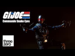 G.I. Joe FigZero 1/6 Commando Snake Eyes එක මෙන්න