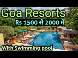 Goa Best Hotel and Resort Near Baga Calangute Candolim Anjuna | Goa Budget Hotels with swimming pool