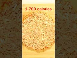 This entire pizza has just 500 calories!