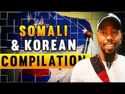 American Speaks Somali and Korean-Amazing Reactions!