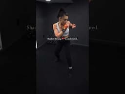 Shadow Boxing Is Underrated🥊 (female boxing) #boxingworkout #shadowboxing