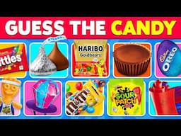 Guess The Candy 🍬 How Many of These Candies Do You Know? | Candy Quiz